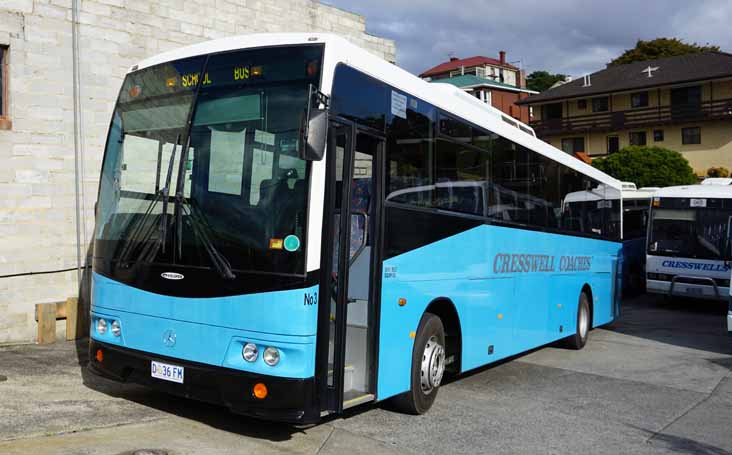 Cresswell Coaches Mercedes OH1725 Volgren SC222 3